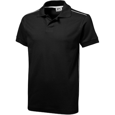 Slazenger™ Herren Poloshirt Backhand, schwarz, XL Slazenger™ Herren Poloshirt Backhand, schwarz, XL