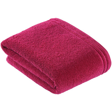 Badetuch Calypso Feeling, 100 x 150 cm, cranberry