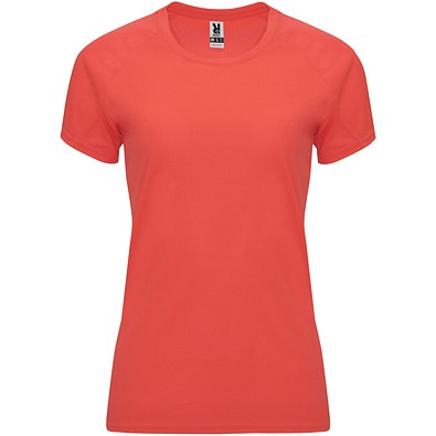 Bahrain Sport T-Shirt für Damen, Fluor Coral, L