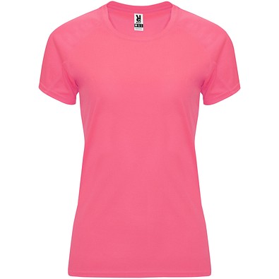 Bahrain Sport T-Shirt für Damen, Fluor Lady Pink, L