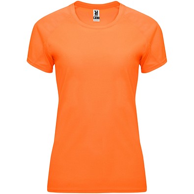 Bahrain Sport T-Shirt für Damen, Fluor Orange, 2XL