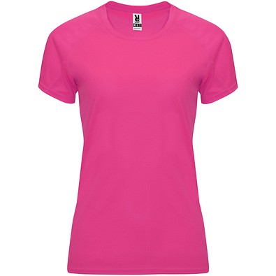 Bahrain Sport T-Shirt für Damen, Pink Fluor, S