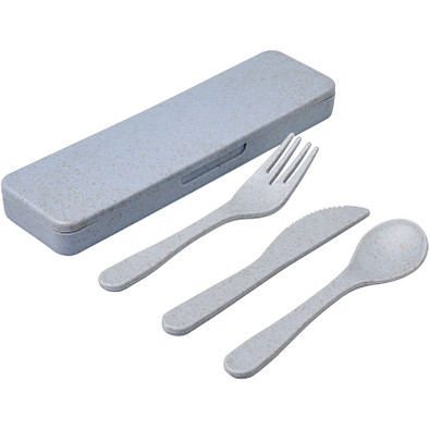 Bamberg Besteckset aus Bambusfaser, grau Bamberg Besteckset aus Bambusfaser, grau