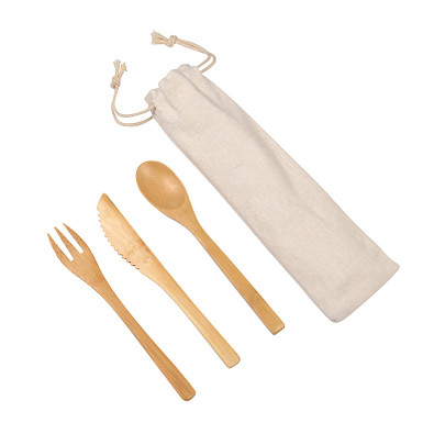 Bambus Besteckset NATURAL TRIP,braun