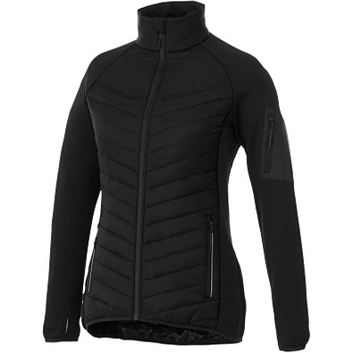 ELEVATE Damen Hybrid-Thermojacke Banff, schwarz, L ELEVATE Damen Hybrid-Thermojacke Banff, schwarz, L