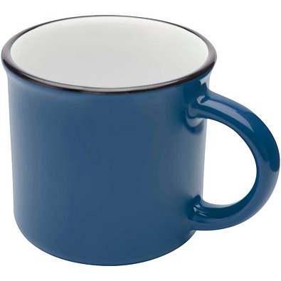 Bari Keramiktasse 240 ml, Ozeanblau