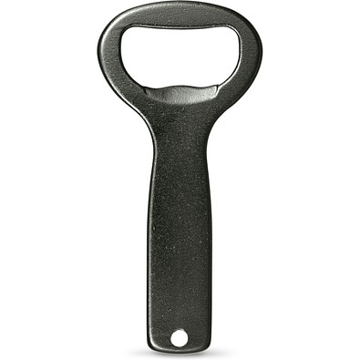 BARLEY. Flaschenöffner aus Aluminium, Schwarz