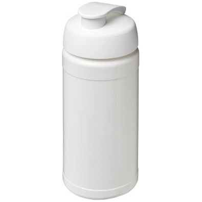 Baseline Plus Sportflasche mit Klappdeckel, 500 ml, weiss Baseline Plus Sportflasche mit Klappdeckel, 500 ml, weiss