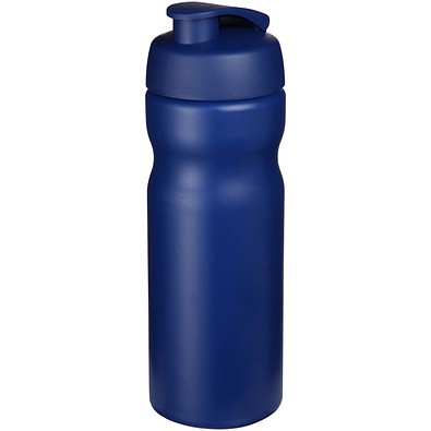 Baseline® Plus 650 ml Sportflasche mit Klappdeckel, blau