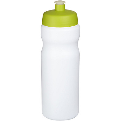 Baseline Plus Sportflasche, 650 ml, weiss,limone