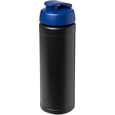 Baseline Plus Flasche mit Klappdeckel, 750 ml, schwarz,blau Baseline Plus Flasche mit Klappdeckel, 750 ml, schwarz,blau