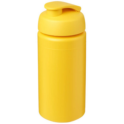 Baseline Plus grip Sportflasche mit Klappdeckel, 500 ml, gelb Baseline Plus grip Sportflasche mit Klappdeckel, 500 ml, gelb