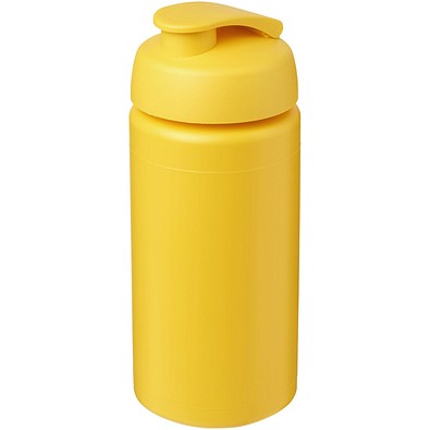 Baseline® Plus grip 500 ml Sportflasche mit Klappdeckel, gelb