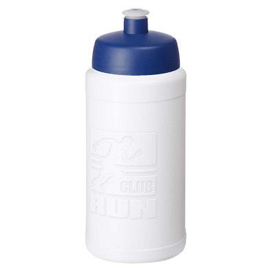 Baseline Rise 500 ml Sportflasche, weiß / blau