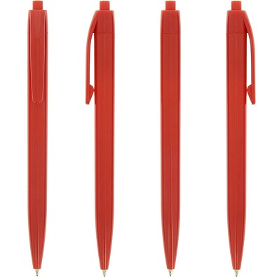 Basic-Stift Rot Blaue Tinte