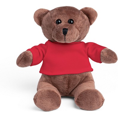 BEAR. Teddybär Plüschtier mit T-Shirt, Rot