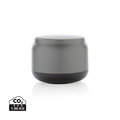 BeatBuddy 3W-Lautsprecher aus RCS recyceltem ABS, grau