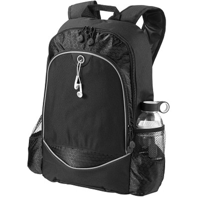 Benton 15 Zoll Laptop-Rucksack, schwarz