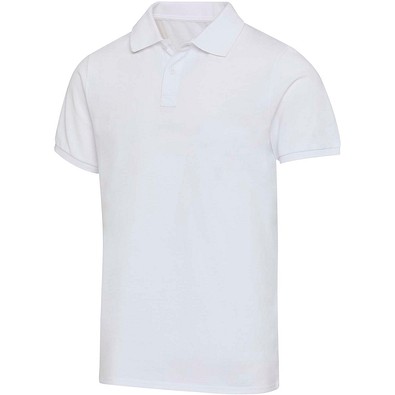 Beryl 220 g/m² Kurzärmeliges Poloshirt Bio-Recyclingmaterial (OCS), unisex, weiss, 4XS
