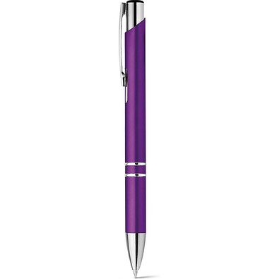 BETA PLASTIC. Kugelschreiber aus ABS mit Metallclip, Violett