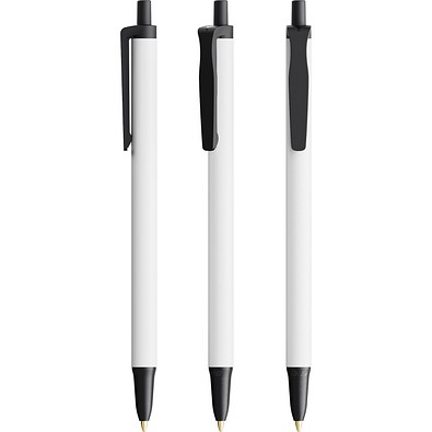 BIC® Clic Stic Ecolutions® Kugelschreiber Schwarz Recycelt Blaue Tinte