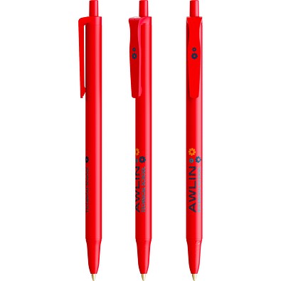 BIC® Clic Stic Kugelschreiber Rot Blaue Tinte