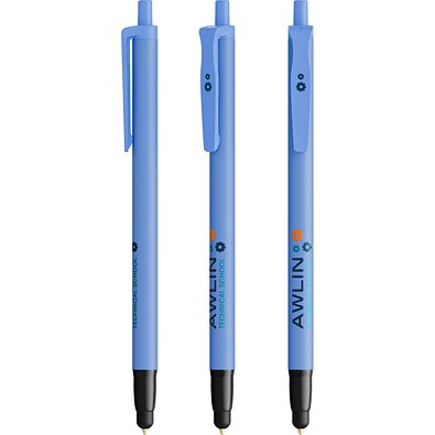 BIC® Clic Stic Stylus Kugelschreiber Blau Blaue Tinte