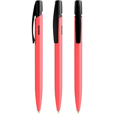 BIC® Media Clic BIO Based Kugelschreiber rot, blaue Mine