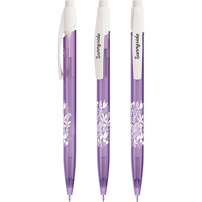 BIC® Media Clic Druckbleistift Dunkelviolett Weiß