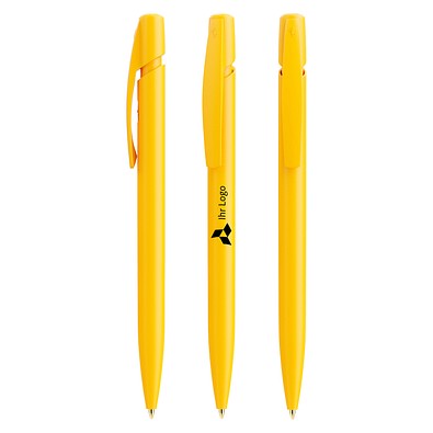 BIC® Media Clic Kugelschreiber gelb, blaue Mine