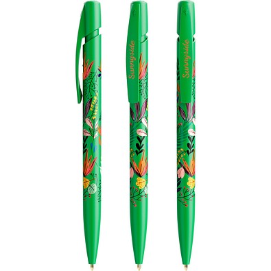 BIC® Media Clic Kugelschreiber Hellgrün Blaue Tinte