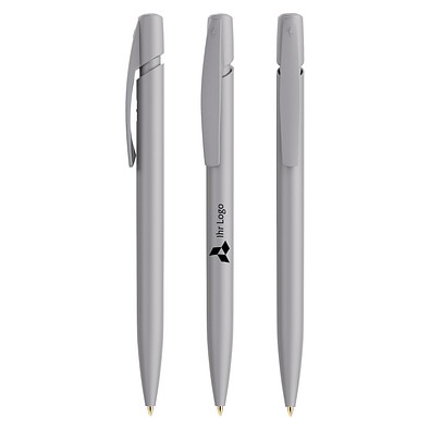 BIC® Media Clic Kugelschreiber grau, blaue Mine
