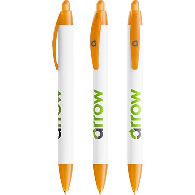 BIC® Wide Body Ecolutions® ballpen Gefrostetes Orange Blaue Tinte