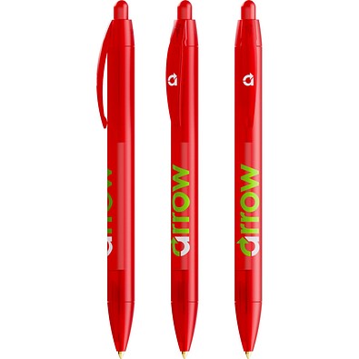BIC® Wide Body Gefrostetes Rot Blaue Tinte