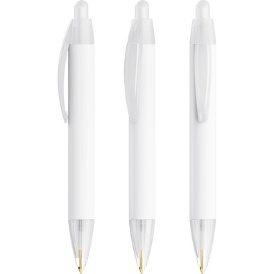 BIC® Wide Body Mini Digital ballpen Gefrostetes Weiß Blaue Tinte