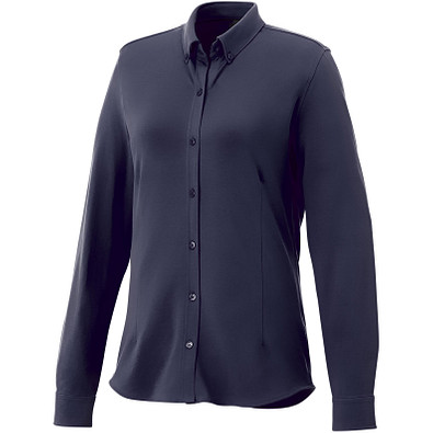 ELEVATE Damen Langarm Bluse Bigelow, dunkelblau, M ELEVATE Damen Langarm Bluse Bigelow, dunkelblau, M
