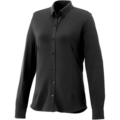 ELEVATE Damen Langarm Bluse Bigelow, schwarz, XL ELEVATE Damen Langarm Bluse Bigelow, schwarz, XL