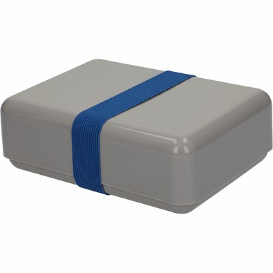 Bio-Vorratsdose Match, haselnuss/blau