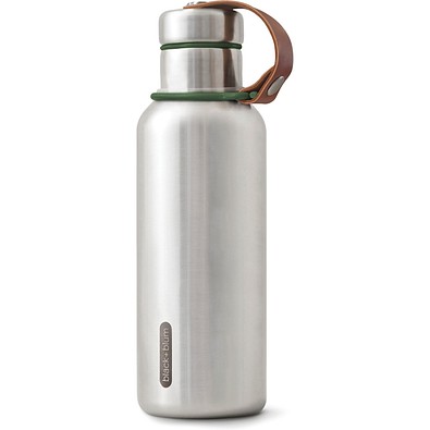 Black+Blum isolierte Wasserflasche klein, 500ml, Olivgrün
