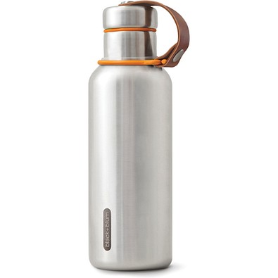 Black+Blum isolierte Wasserflasche klein, 500ml, orange