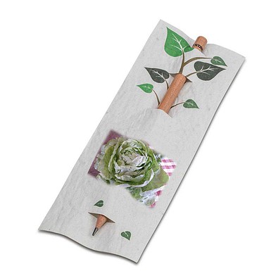 Bleistift im Samenpapieretui - Ostern - Kopfsalat, inkl. Druck, individuell