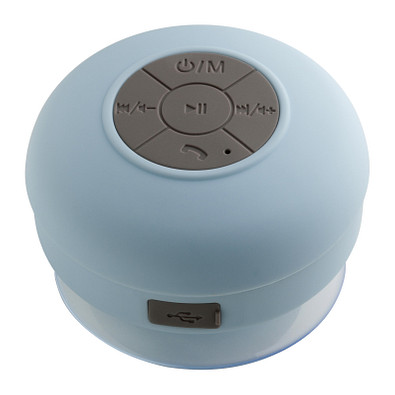 reeves® Bluetooth Duschlautsprecher mit Radio Avignon, hellblau reeves® Bluetooth Duschlautsprecher mit Radio Avignon, hellblau