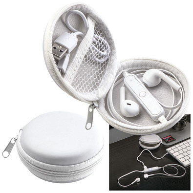 Bluetooth-Kopfhörer Altea,weiss Bluetooth-Kopfhörer Altea,weiss