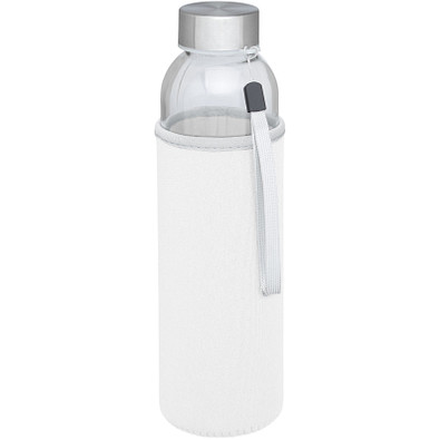 Bodhi 500 ml Glas-Sportflasche, weiss