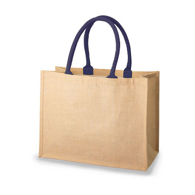 Mister Bags Jutefaser-Tasche Bonnie, dunkelblau Mister Bags Jutefaser-Tasche Bonnie, dunkelblau