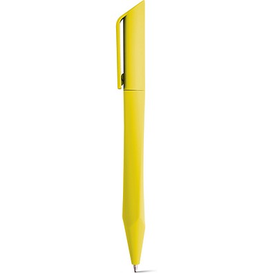 BOOP. Kugelschreiber mit Clip und Drehmechanik, Gelb