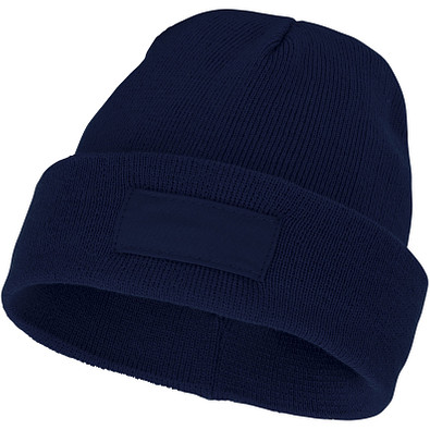 Boreas Mütze mit Aufnäher, navy