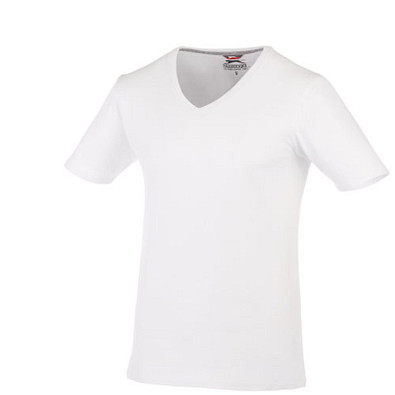 Slazenger™ Herren T-Shirt Bosey mit V-Ausschnitt, weiß, XS Slazenger™ Herren T-Shirt Bosey mit V-Ausschnitt, weiß, XS