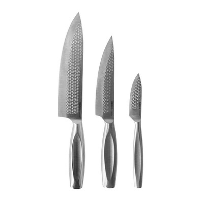 BOSKA Küchenmesser Monaco+, 3er-Set, Stahl