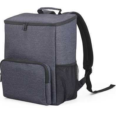 BOSTON COOLER. Isolierter Rucksack aus 2Tone Nylon 14 L, Blau